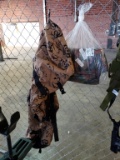 Swiss camo wet weather poncho, Primos duffel bag