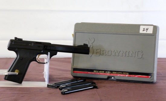Browning Buckmark, 22 semi-automatic pistol, 22 lo