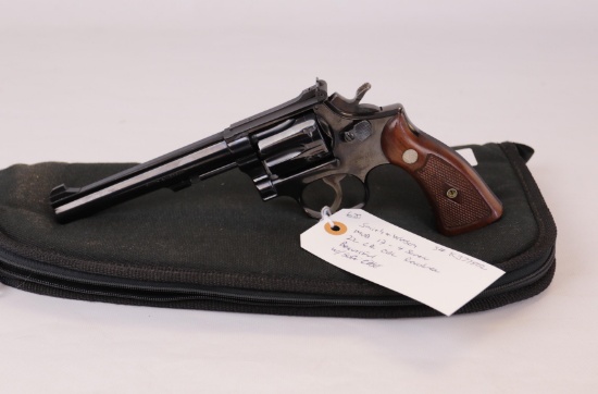 Smith & Wesson mod 17-4 screw 22 LR cal revolver