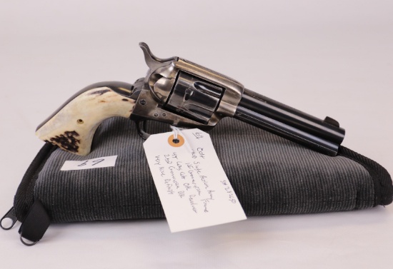 Colt mod Single Action Army 1st Generation Frame 45 long Colt cal revolver