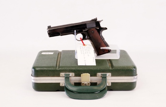 Colt mod Super 38 38 wad cutter cal semi auto pistol