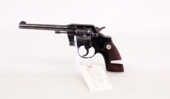 Colt mod Official Police 22 LR cal revolver