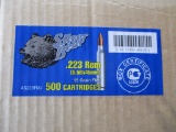 Silver Bear .223 Rem 5.56x45mm 55 GR FMJ 500 cartr