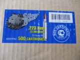 Silver Bear .223 Rem 5.56x45mm 55 GR FMJ 500 cartr