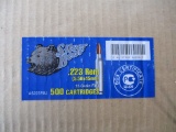 Silver Bear .223 Rem 5.56x45mm 55 GR FMJ 500 cartr