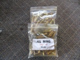 100 rounds of .41 MAG 180 GR HP (2 bags of 50 roun