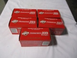 366. 5 boxes Black Hills Ammunition .223 Remington