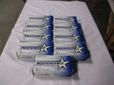 375. 9 boxes Independence 357 Magnum 158 GR JSP (5