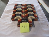 386. 9 boxes Federal Ammunition Tactical 9 mm Luge