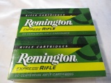 409. 2 boxes Remington Express Rifle 30-30 Win Acc