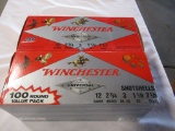 418. 2 boxes Winchester 12 ga Shotshells Value pack(100 roun