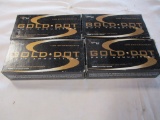 430. 4 boxes Speer LE Gold Dot Duty Ammunition 45