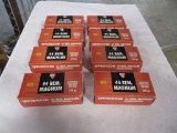 473. 8 boxes Fiocchi 44 REM MAGNUM SJSP 240 GR (50