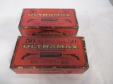476. 2 boxes Ultramax Ammunition Smokeless Cartrid