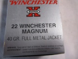 499. 2 bricks Winchester 22 Winchester Magnum 40 G