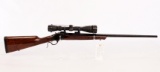 Browning-Japan mod 1885 Highwall 22/250 cal Falling Block rifle