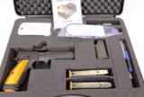 CZ mod 75 95 orange 9mm semi auto pistol