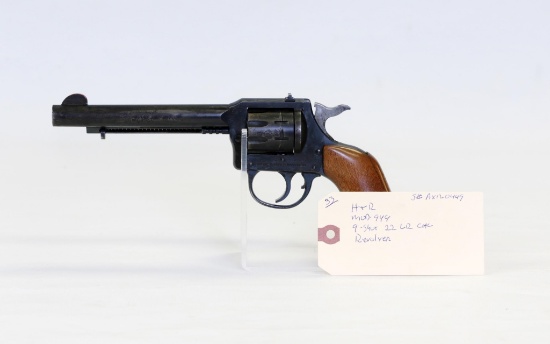 H & R mod 949 9 shot 22 LR cal revolver