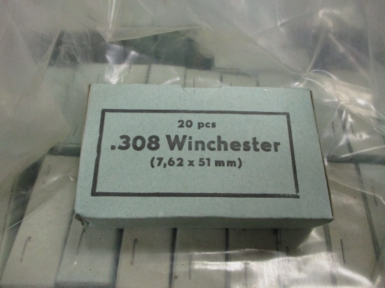 940 rounds Seller & Bellot 308 WIN or 7.62 x 51mm