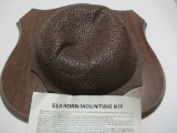 Elk horn mounting kit AND deer antler mounting kit