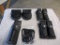 2 handcuff holsters, 2 magazine holsters, baton