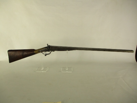 P Wesley & Son mod ? 12 ga side by side w/hammers ser# N/A Repair on stock