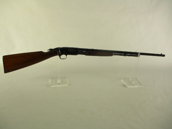 Remington mod  12A 22 S-L-LR pump rifle w/Lyman peep sight - Nice rifle ser# 604400