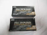 1 bx 147 gr & 1 bx 115 gr Blazer 9mm Luger
