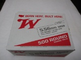 500 rds Winchester 5.56mm, 55 grain