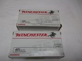 2 bx Winchester 45 auto - 230 grain