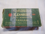 19 rds Remington Kleanbore 30-30