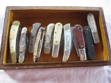 Assortment of pocket knives