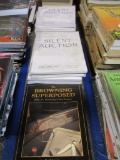 4 Firearm booksm 29 silent auction books