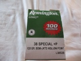 100 rds 38 special +P caliber