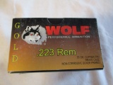 2 bx Wolf 223 Rem 55 gr. rounds (40)