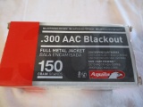 .300 AAC Blackout 150 grain rounds (50)
