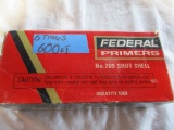 6 trays Winchester W209 shotgun primers (600)