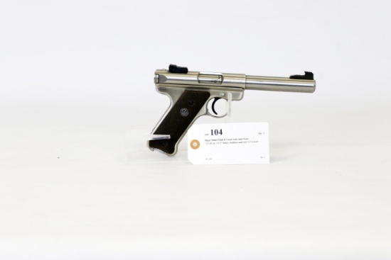 Ruger Model Mark II Target semi-auto Pistol