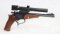 Thompson Arms mod Contender 22 Hornet cal pistol single shot  w/Bushnell-Magnum-Phantom 2.5x scope