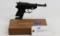 Walther mod P38 9mm parabellum cal pistol semi-auto, with paperwork, cleaning rod, factory target &