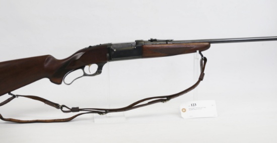 Savage mod 99 300 Savage cal L/A rifle w/ Leather sling ser# 1032387