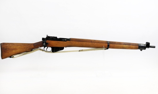 Lee Enfield mod #4 .303 British cal B/A rifle w/sling  Repair on end of butt stock ser# 14314