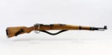 Zastava mod. M-48 8mm cal B/A rifle with leather sling ser# 50534