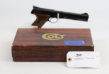 Colt mod Match Target .22 LR cal semi auto pistol 