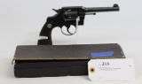 Colt mod Official Police .38 cal revolver w/ box & paperwork ser# 675317