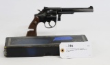 S & W mod Masterpiece K-22 LR cal revolver w/ box & paperwork 