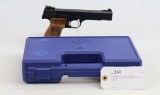 S & W mod 41 22 LR cal semi auto pistol 5-1/2