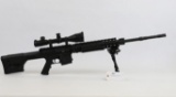 Armalite mod AR10 7.62mm cal semi auto rifle bi-pod w/ Leupold scope ser# US325260