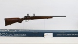 CZ mod 452-2E 2 KM-Varrmint 22LR cal L/A rifle w/scope rings 
