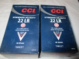 2 bricks CCI .22 LR 40 gr rounds 500 per box - 1000 total